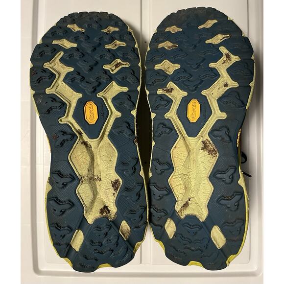 Hoka Speedgoat 5 Trail Running Shoes Blue Coral Men's Size 11.5D Insole Replaced - Picture 14 of 14